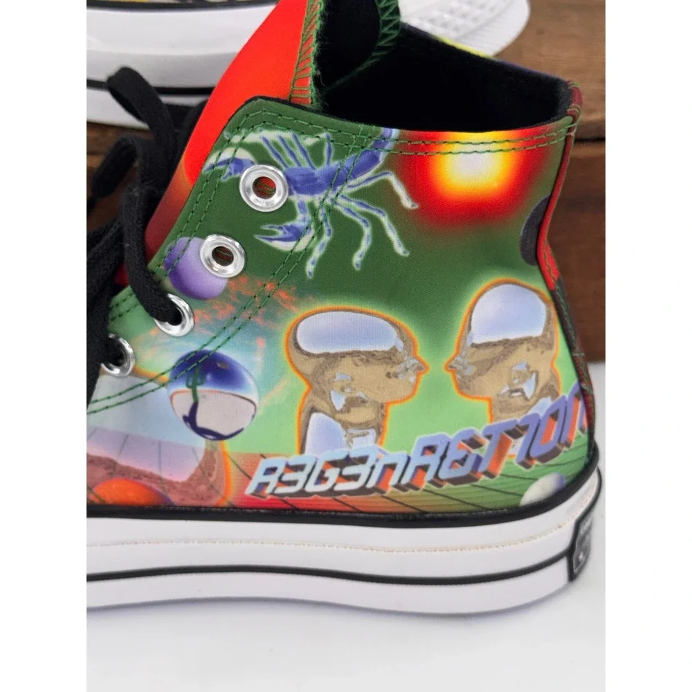 Converse Chuck 70 High Top Mens 5 Outdoor Rave Psychedelic Regeneration A01082C